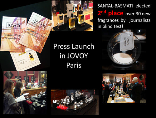 Press Launch JOVOY, Paris