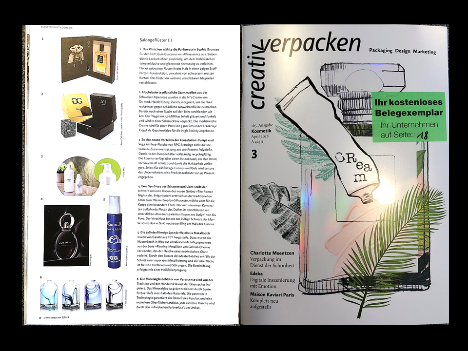 CREATIV VERPACKEN shows AFFINESSENCE lacquered WOOD COFFRET