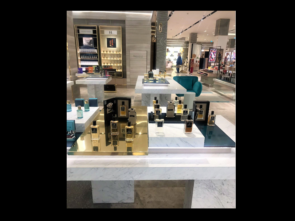 28 OCT 2018 VISIT  HARVEY NICHOLS DOHA QATAR AFFINESSENCE