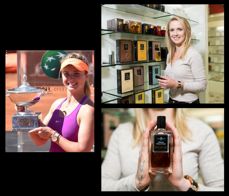 @Elina SVITOLINA loves AFFINESSENCE! UKRAINE JAN CONCEPT- @collectionnotesdefond