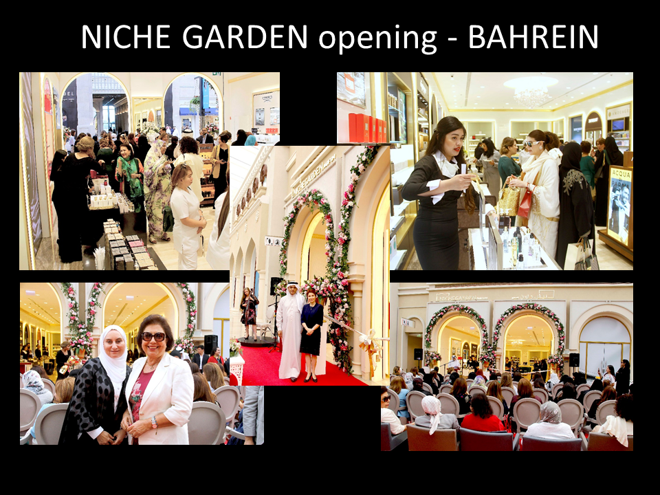 NICHE GARDEN opening - BAHRAIN