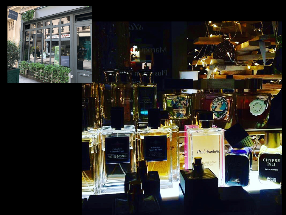 LA PLACE PARIS AFFINESSENCE IN THE WINDOW