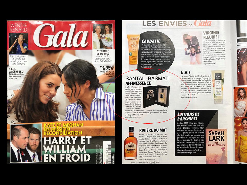 GALA AFFINESSENCE SANTAL BASMATI