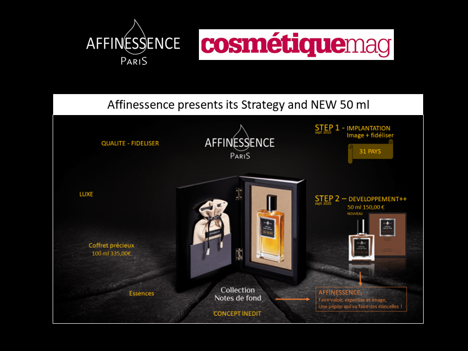 COSMETIQUEMAG INDIES FORUM - AFFINESSENCE wins a MEDAL!