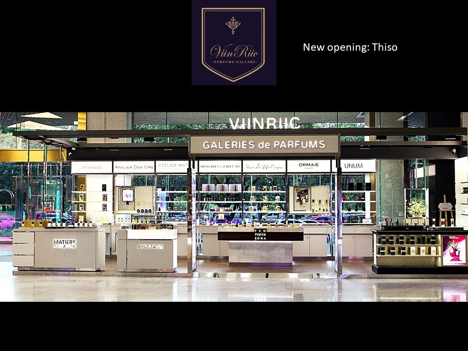 VIETNAM VIINRIIC GALERIES DE PARFUMS new shop for AFFINESSENCE in Thiso