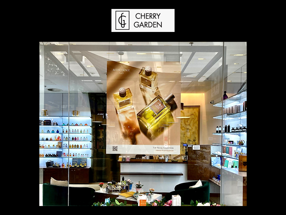 CHERRY GARDEN - AFFINESSENCE niche perfume collection notes de tête