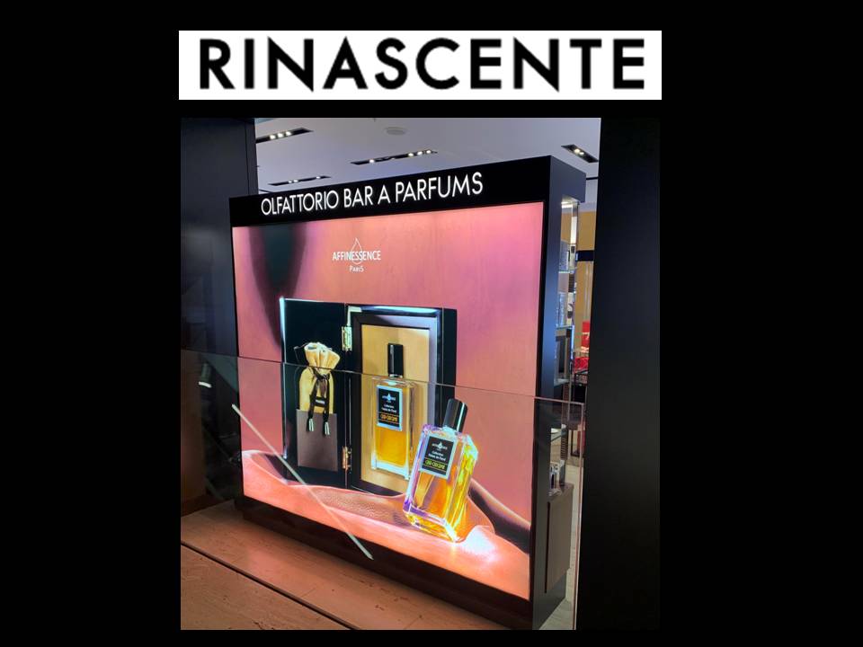 AFFINESSENCE à La Rinascente Roma !