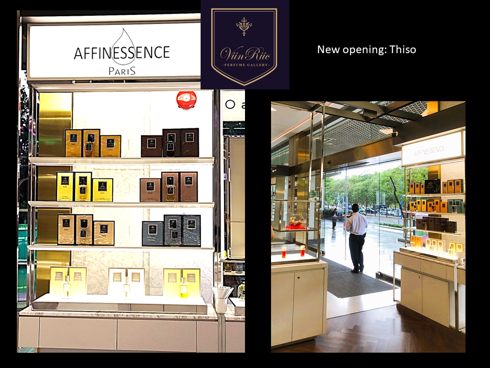 VIETNAM VIINRIIC GALERIES DE PARFUMS new shop for AFFINESSENCE in Thiso