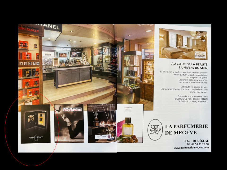 AFFINESSENCE at La Parfumerie de MEGEVE