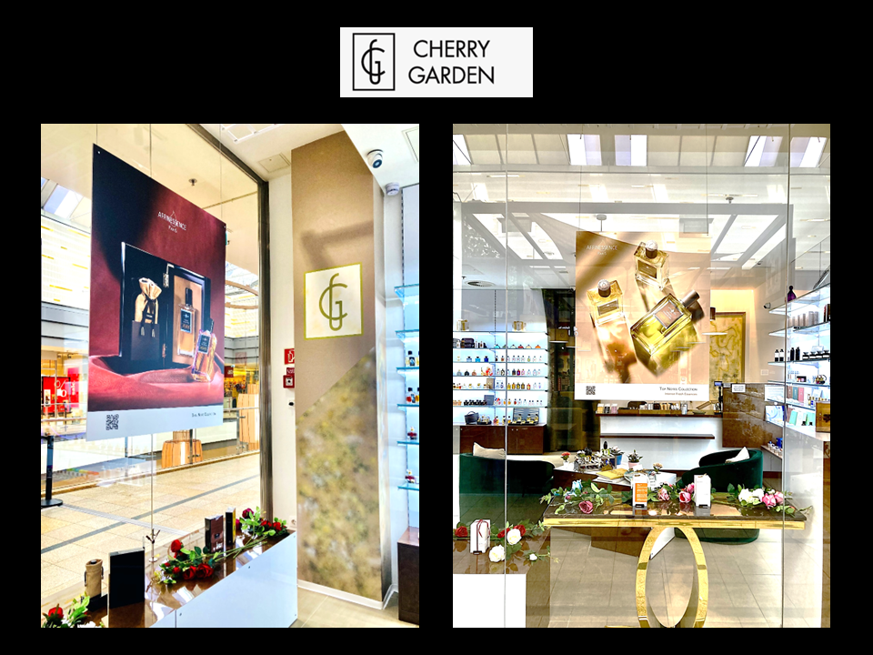 CHERRY GARDEN - AFFINESSENCE niche perfume collection notes de tête