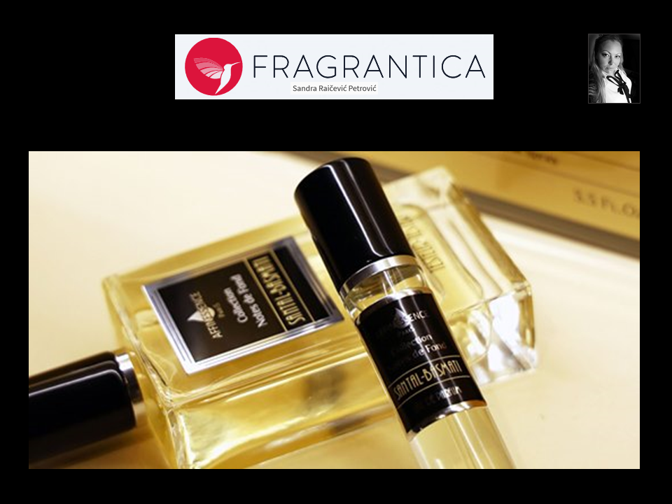 FRAGRANTICA AFFINESSENCE travel spray SANTAL BASMATI