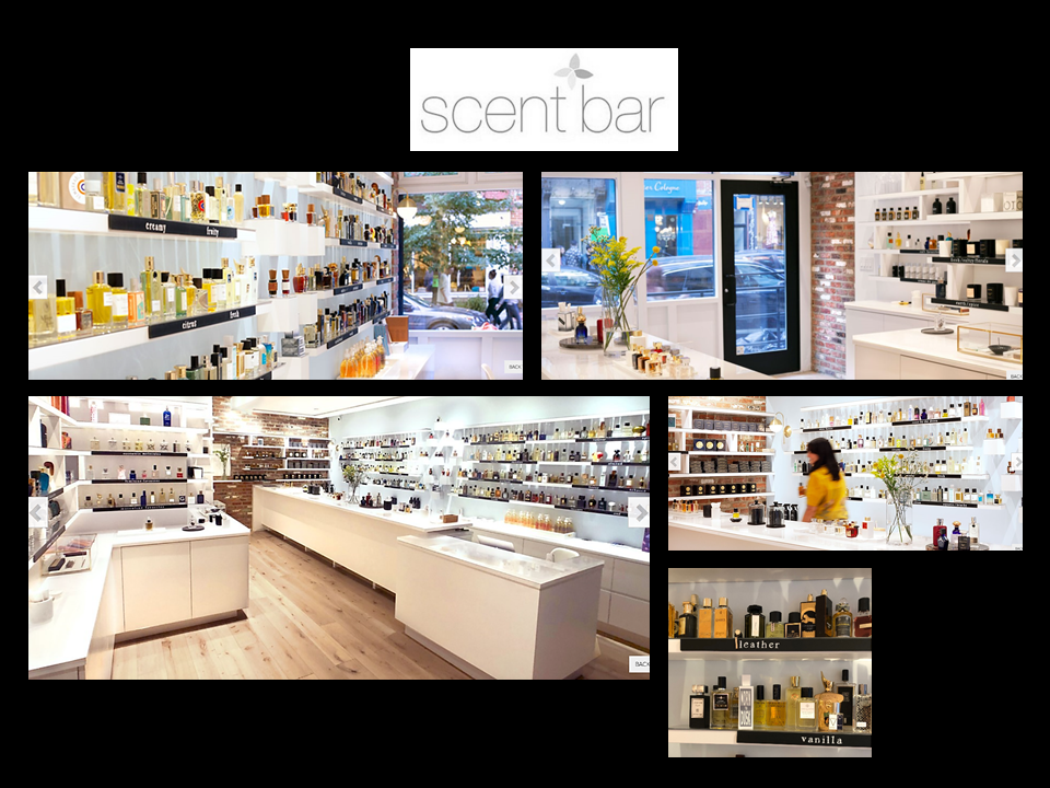 AFFINESSENCE in SCENT BAR NYC luxury niche perfume New-York NY