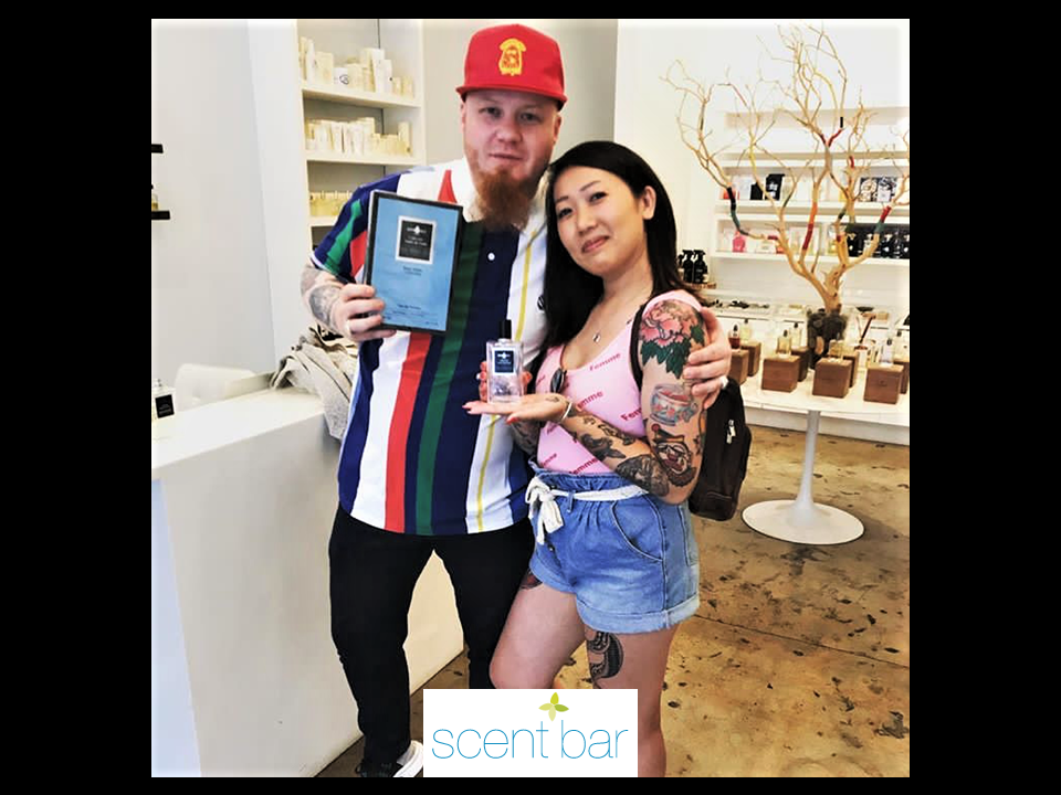 AFFINESSENCE IN L.A.! SCENT BAR LUCKY SCENT MUSC-AMBRE GRIS MUSK-AMBERGRIS