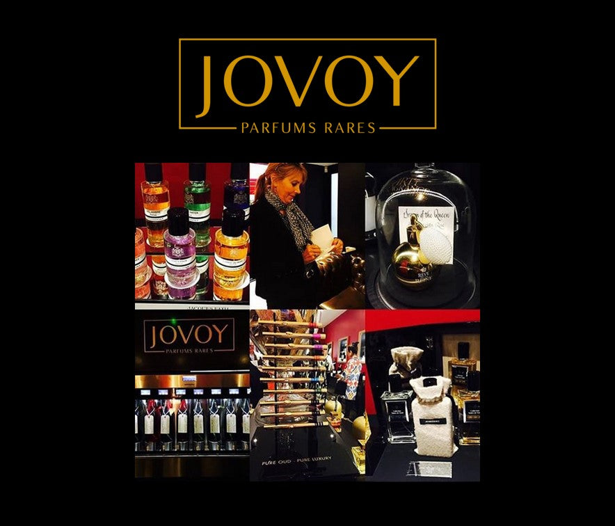 JOVOY London press event - CUIR-CURCUMA in the perfume bar