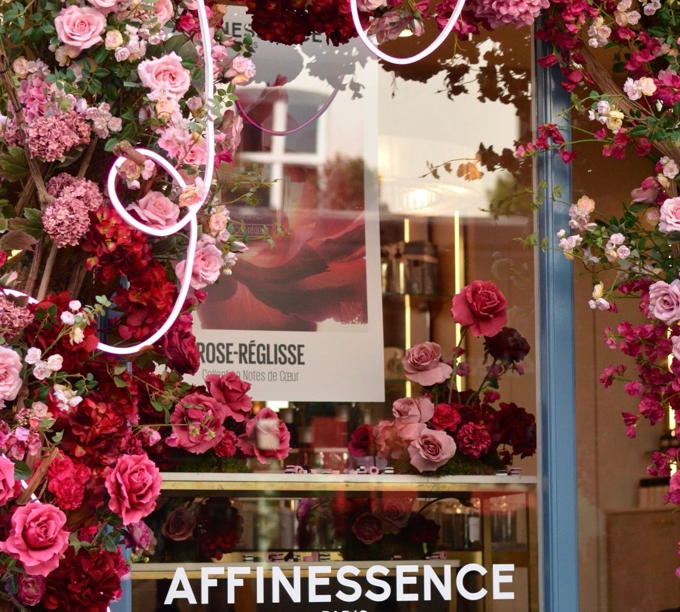 ROSE-REGLISSE window AFFINESSENCE at LES SENTEURS London March to May 2026