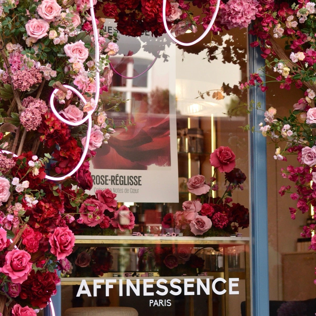 ROSE-REGLISSE window AFFINESSENCE at LES SENTEURS London March to May 2026