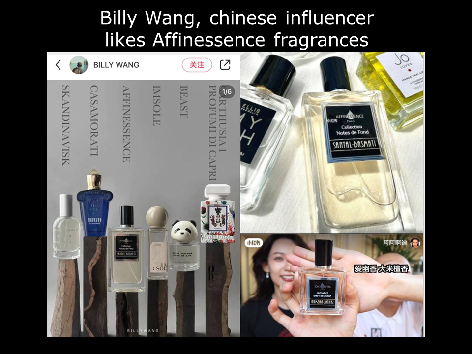 Chinese influencers like AFFINESSENCE, they testify!