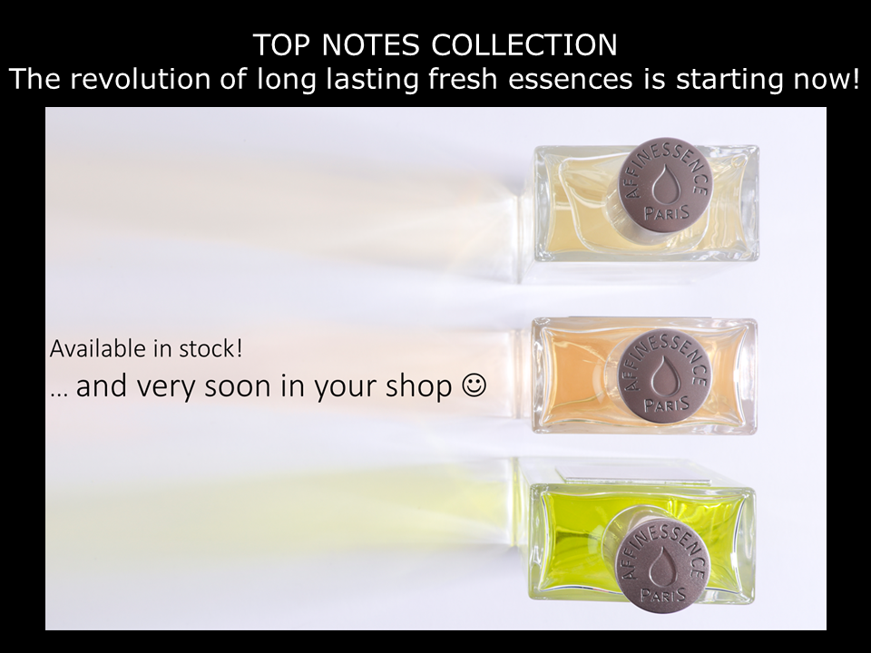 NEW! TOP NOTES COLLECTION, the revolution of long lasting essences...