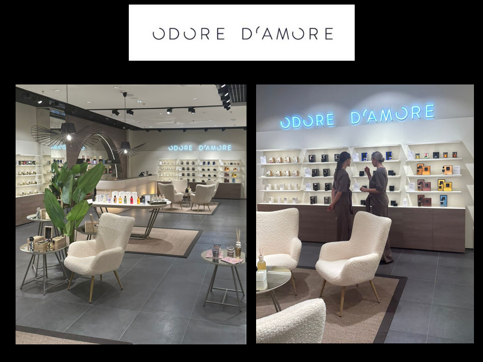 AFFINESSENCE at Odore d'Amore, a second shop for the niche perfumes specialist in Vilnius
