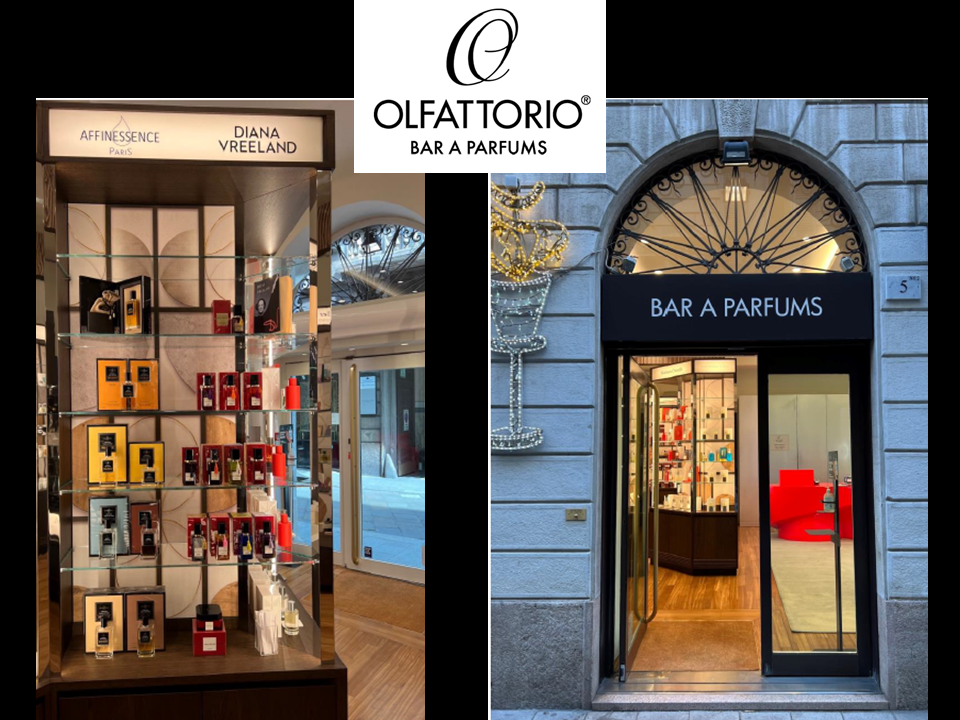 AFFINESSENCE, new Olfattorio BAR A PARFUMS inauguration, Milan - Brera