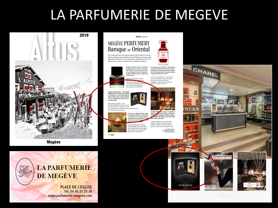 ALTUS - LA PARFUMERIE DE MEGEVE