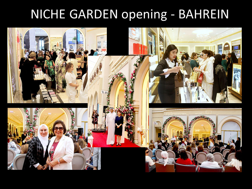 NICHE GARDEN opening - BAHRAIN 