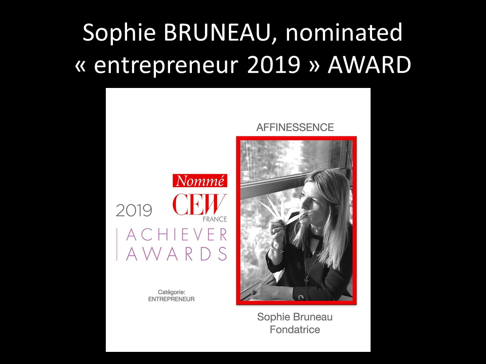 Sophie BRUNEAU nominated AWARD 