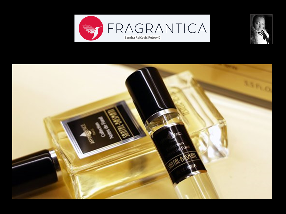 FRAGRANTICA AFFINESSENCE travel spray SANTAL BASMATI 