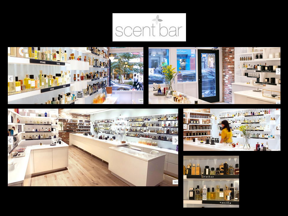 AFFINESSENCE in SCENT BAR NYC luxury niche perfume New-York NY 