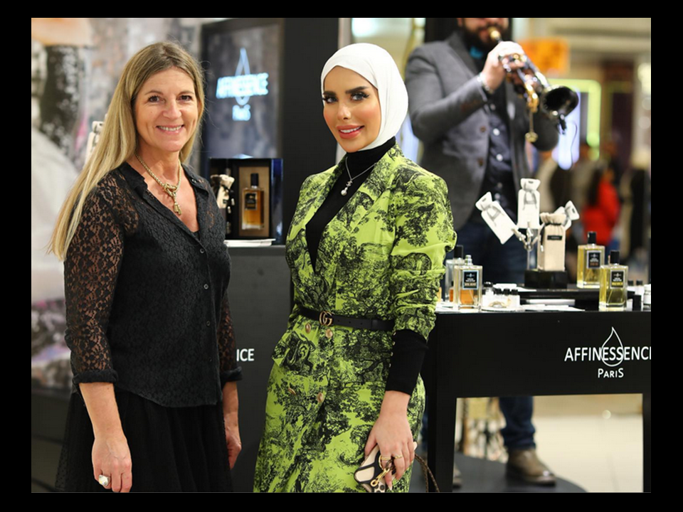 HARVEY NICHOLS KUWAIT event Nov 2019 Affinessence Notes de Fond with Zahraa !!