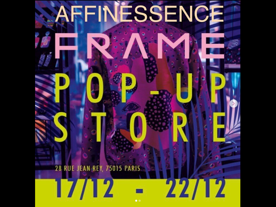 POP UP STORE in Paris at PULLMAN with L'Artyrie AFFINESSENCE 