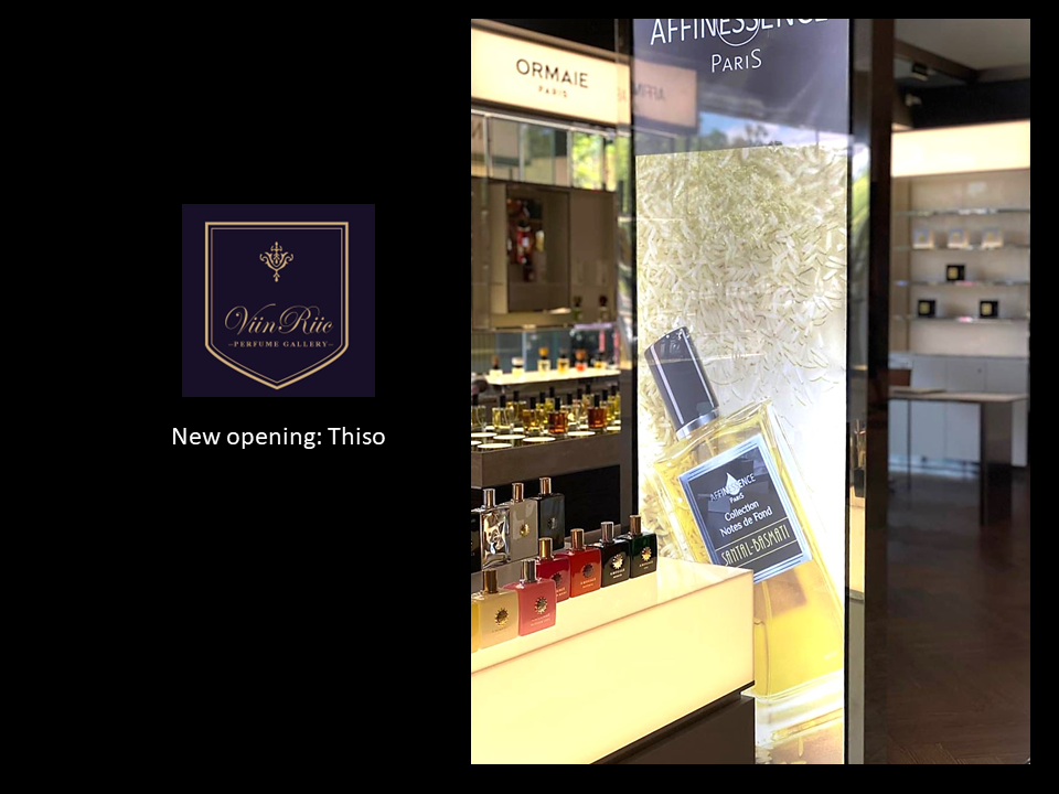 VIETNAM VIINRIIC GALERIES DE PARFUMS new shop for AFFINESSENCE in Thiso 